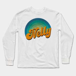 vintage retro Nelly Long Sleeve T-Shirt